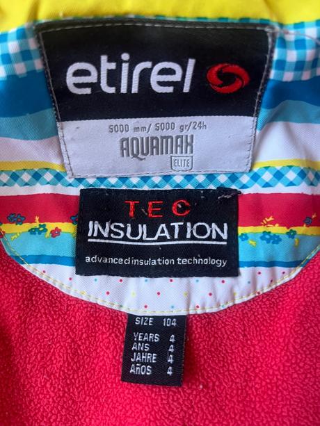 Lyžiarska súprava, etirel,104