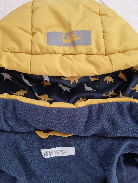 Zimna bunda, h&m,104