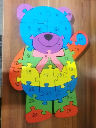 Skladačka medvedík, 