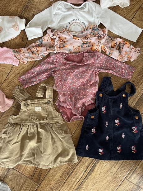 Balík oblečenia pre dievcatko 62-68, 50–62