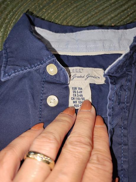 Košeľa pre chlapčeka 4 roky, 104