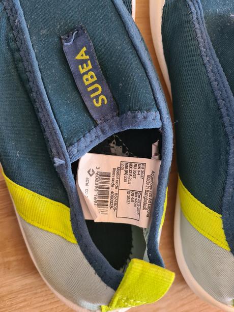 Topanky do vody 36/37, decathlon,36