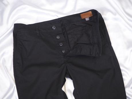 Kvalitné čierne rifle asos, s