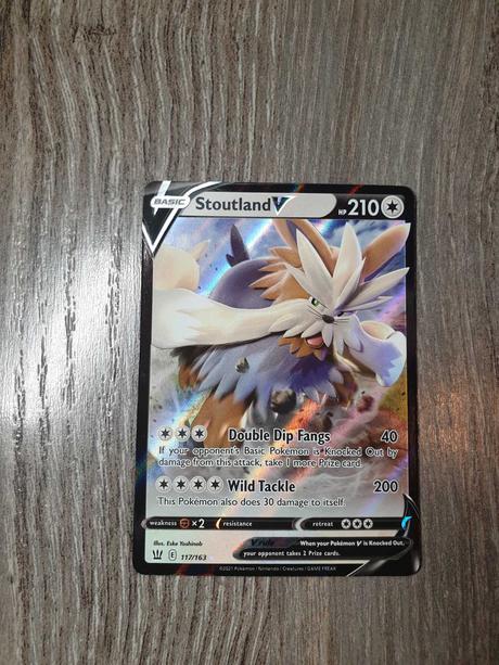 Pokemon stoutland v,
