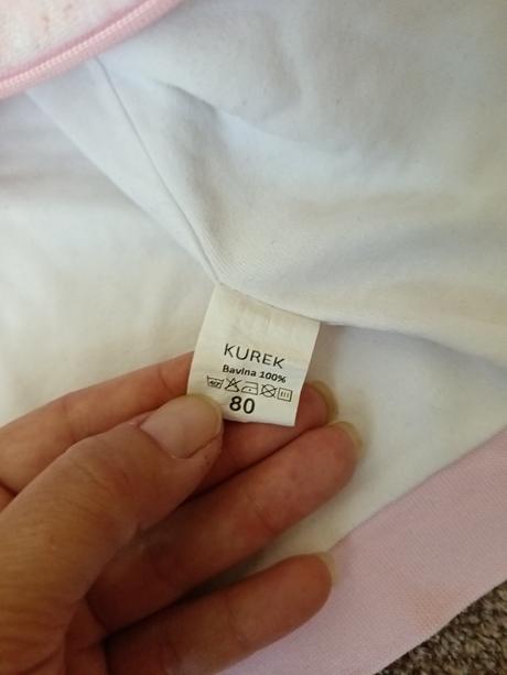 Sveter na zips +nohavice, č 80, 80