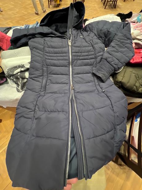 Dlhá zimná bunda, loap,xs