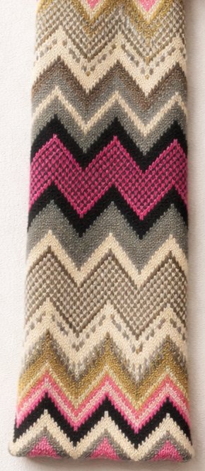 Hrubý pletený šál, 