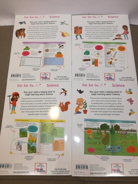 Get set go science activities wipe and clean, 