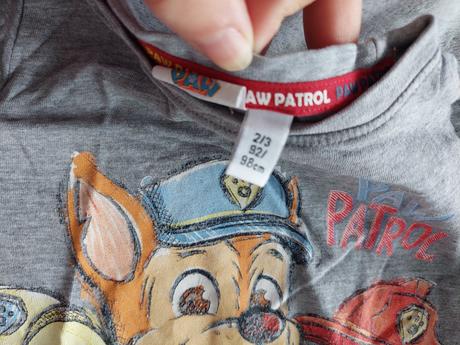 Pyžamo labková patrola, f&f,98