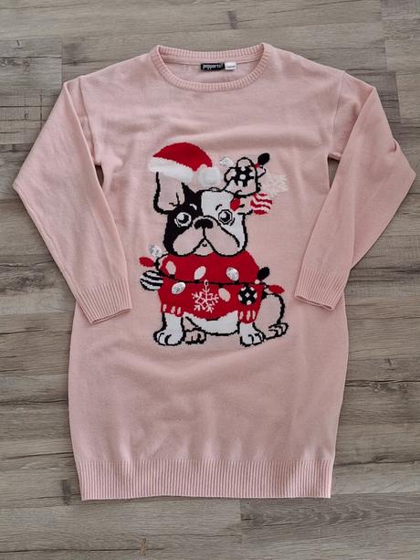 Svetrové dievčenské šaty, pepperts,134