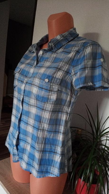 Karovaná košeľa v.40-m/l, h&m,40