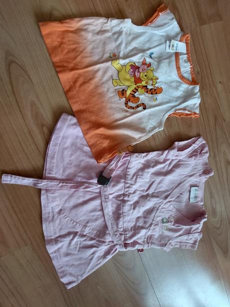 Šaty+tričko, 68–80