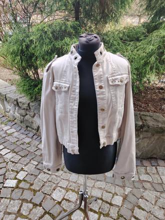 Dámska rifľová bunda, xl