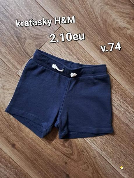 Kraťasky h&m, h&m,74
