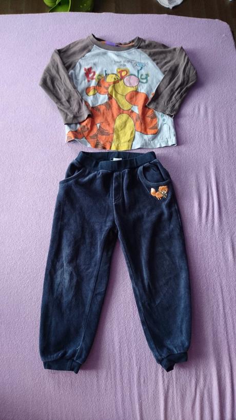 Teplaky+tricko, c&a,92