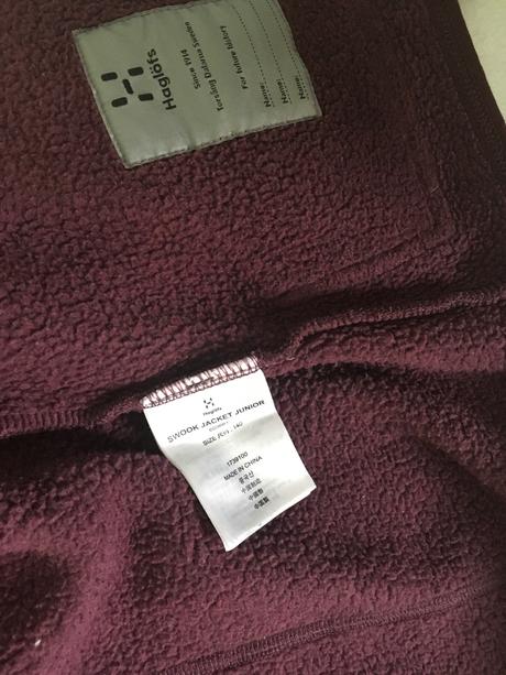 Outdoorová bunda haglöfs, 140