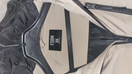 Zimna béžova bunda m, m