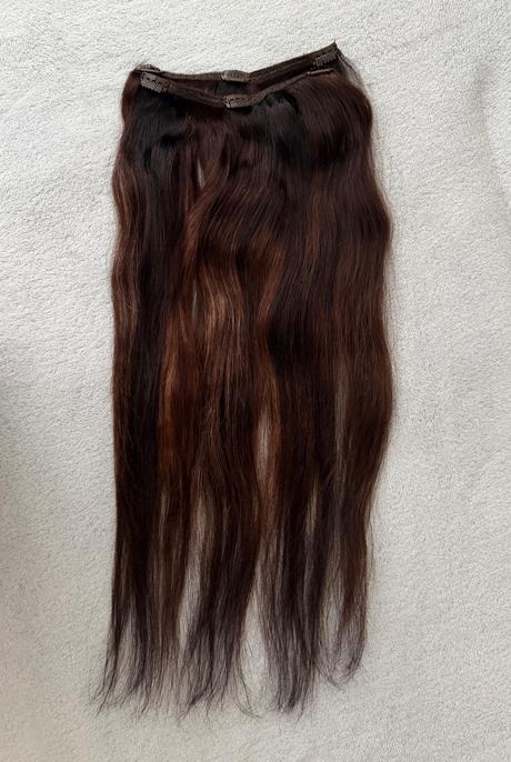 Clip in vlasy ludske 60 cm, 