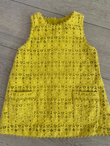 Next žlté šaty od 6 mesiacov, next,74