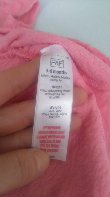 Dievčenské šaty f&f, f&f,68