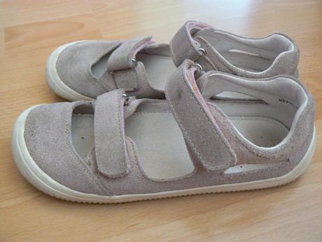 Dievčenské barefoot sandále, protetika,34