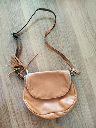 Kožena kabelka genuine leather,