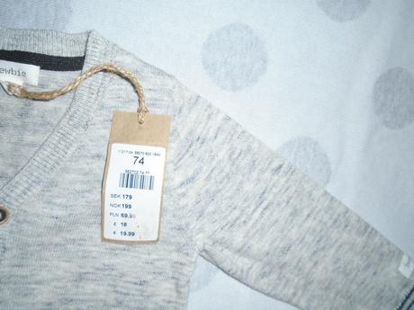 Sveter na 6 až 9 mesiacov, newbie,74 / 80 / 86