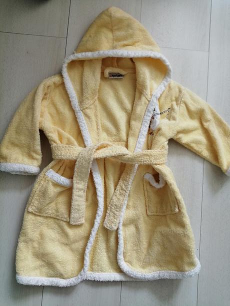 Župan žltý pre chlapcov vel. 80-86, 80