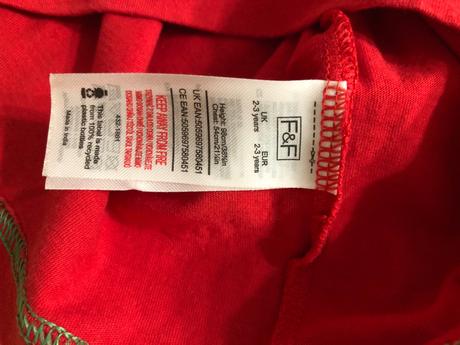 Vianočné tričko, f&f,98