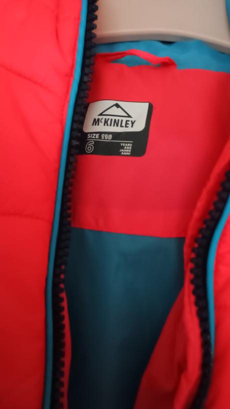 Detská zimná bunda, mckinley,116