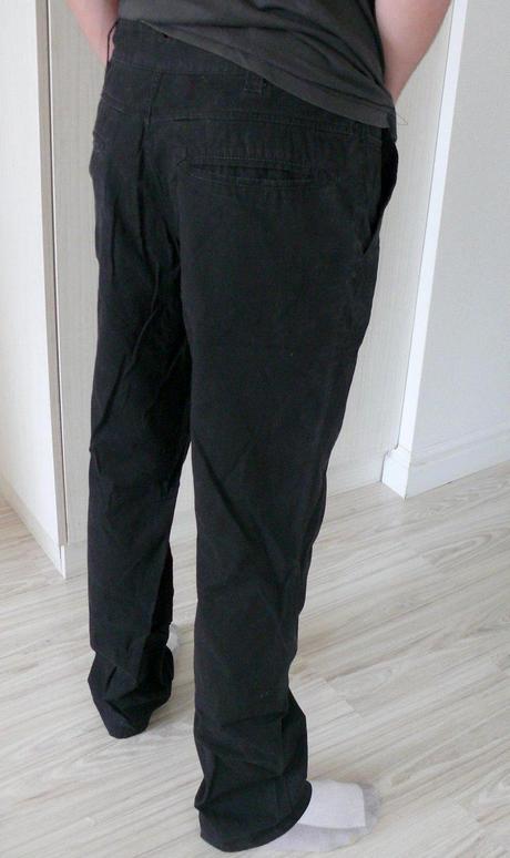 Rifle-aj ako slávnostné čierne nohavice č.34, kenvelo,m