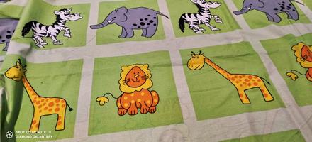 Bavlnená látka - zvieratká, 