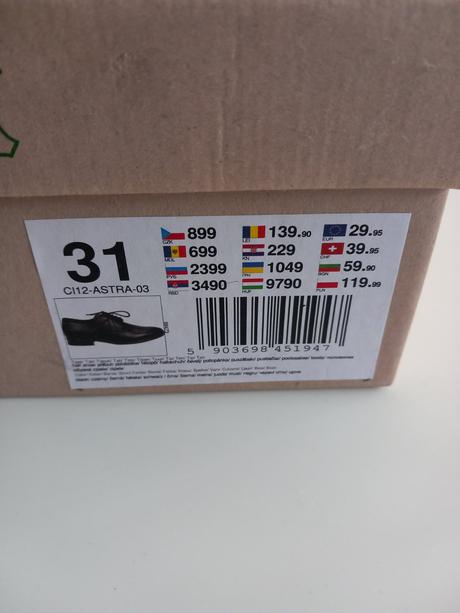 Kožené topánky, lasocki,31