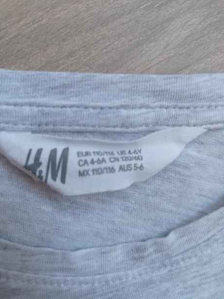 Tričko, h&m,116