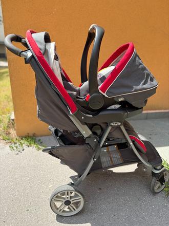 Kocik graco s autosedackou - suprava, graco