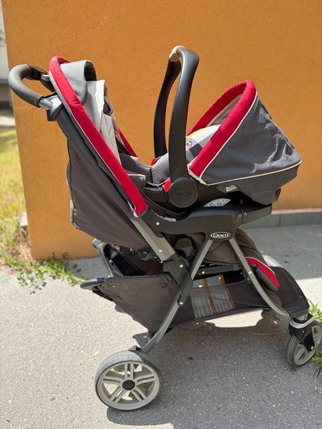 Kocik graco s autosedackou - suprava, graco
