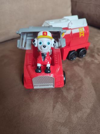 Paw patrol - vozidlo s figurkou marchall, 
