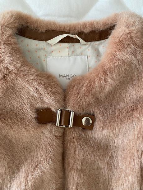 Kožušinová vestička mango kids, mango,104