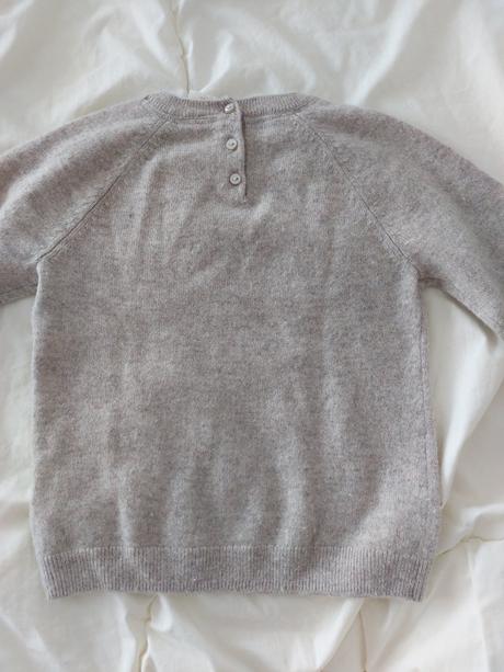 Kašmírový pulóvrik, h&m,104