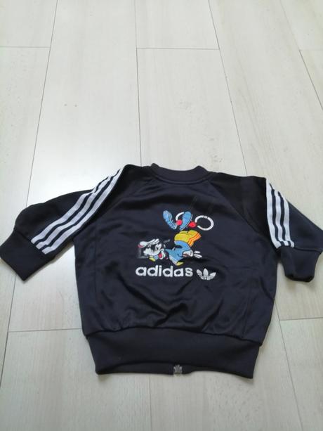 Mikina pre chlapcov znackova adidas vel. 74, adidas,74