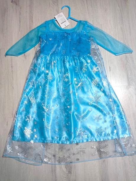 Frozen elsa kostým / šaty na 3-4 rokov v.104 4 rok, 