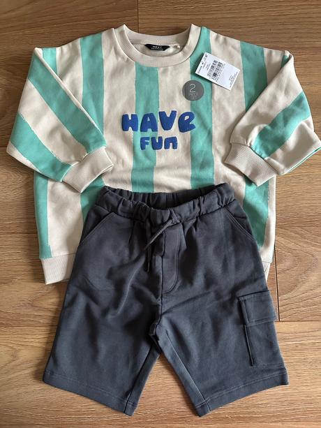 Súprava mikana/šortky, next,104