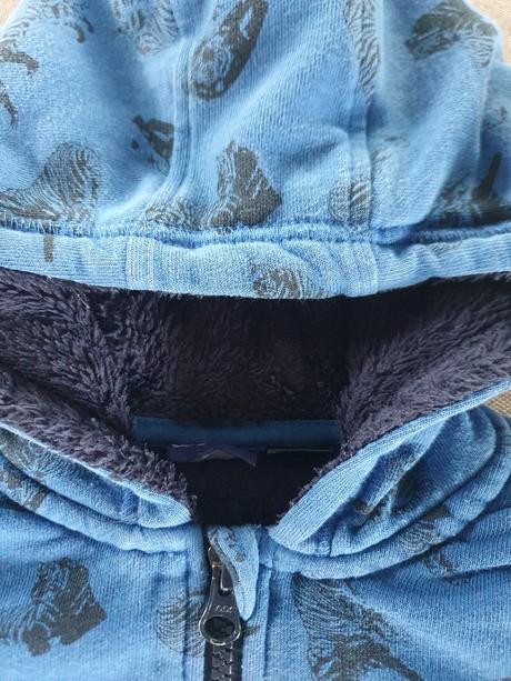 Teplá mikina, lupilu,98