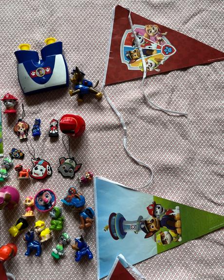 Balík labkova patrola, paw patrol, figúrky, vrecká,