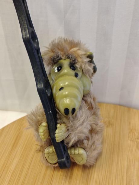 Retro štipcový mimozemšťan alf 80. roky, 13 cm, 
