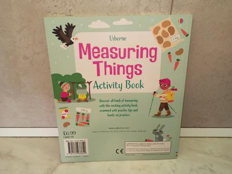 Usborne measuring things activity book,