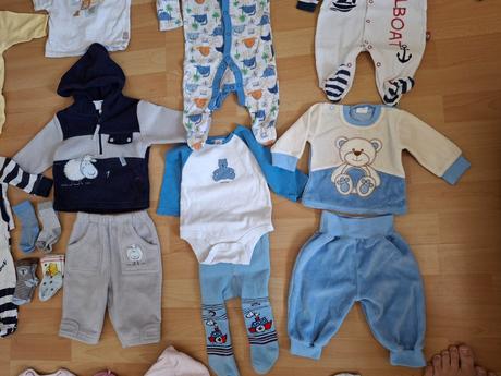 Veľký balík oblečenia chlapec, 50–62