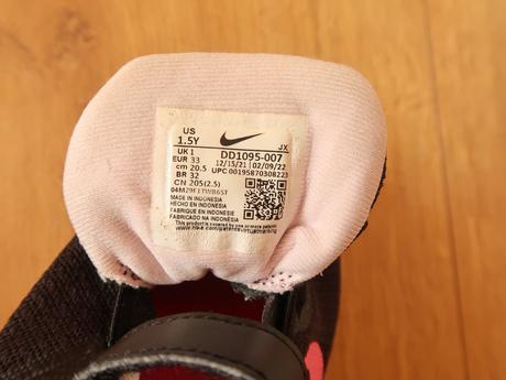 Dievčenské tenisky nike č. 33 (21,0 cm) super stav, nike,33