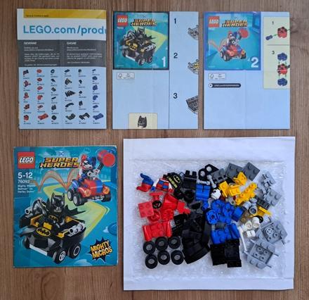 Lego super heroes 2v1 batman vs. harley quinn, 