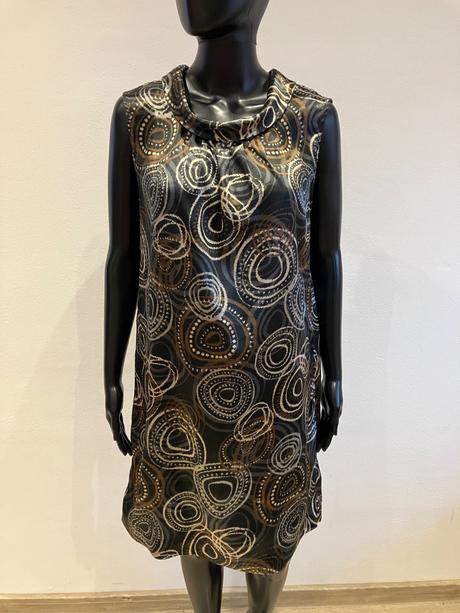 Dámske vzorované šaty bez rukávov chillytime (40), l